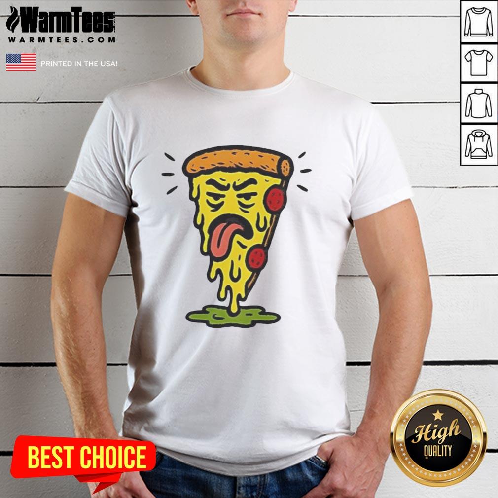 Funny Unfresh Pizza Melted T-Shirt