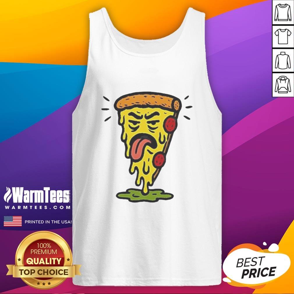Funny Unfresh Pizza Melted T-Shirt - Image 4