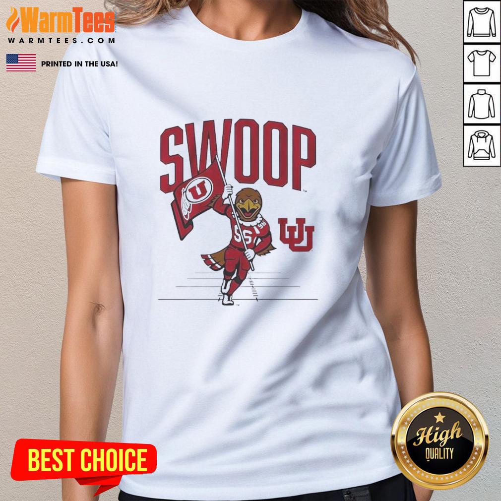 Funny Utah Utes Football Gridiron Mascot Flag T-Shirt - Image 3