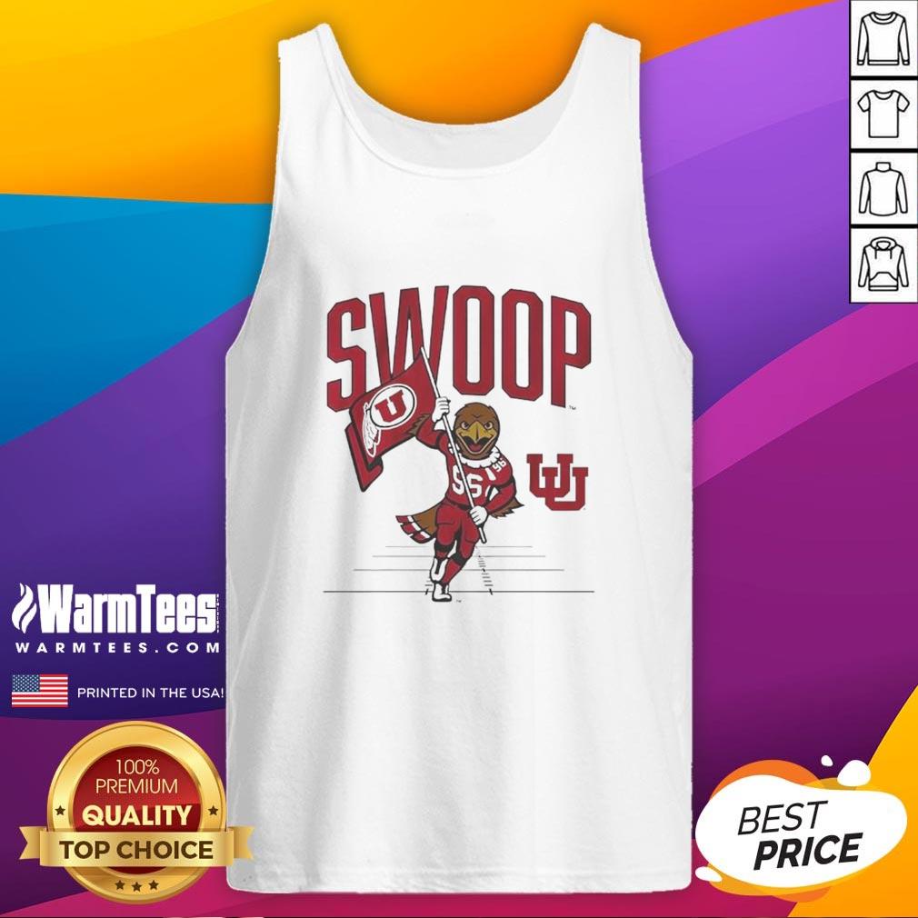 Funny Utah Utes Football Gridiron Mascot Flag T-Shirt - Image 4