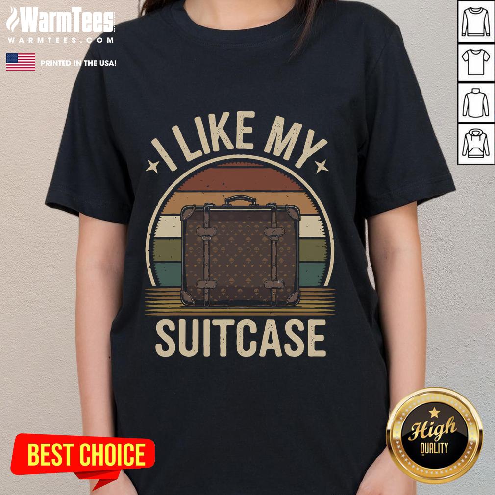 Funny Vintage I Like My Suitcase Trump Meme T-Shirt - Image 3