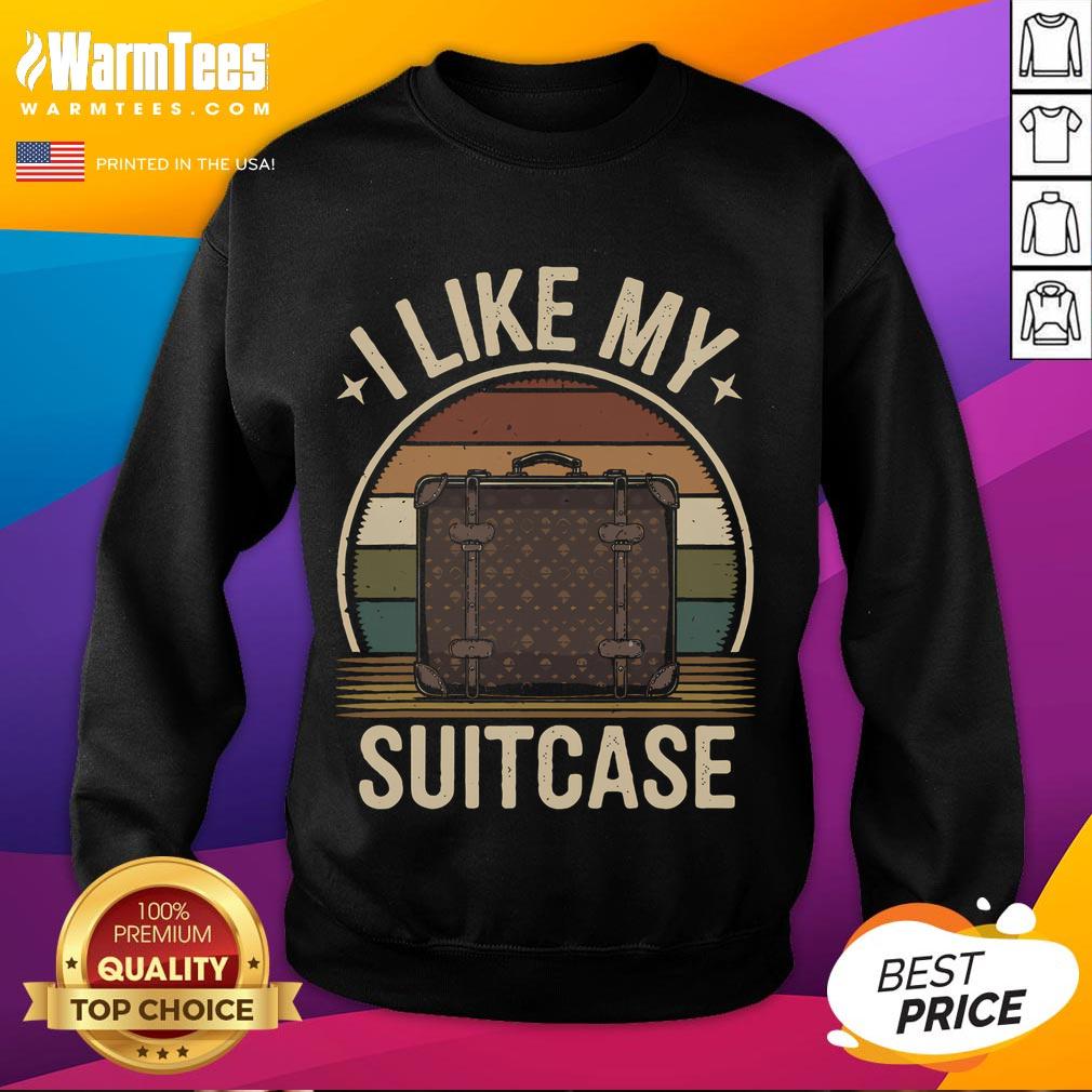 Funny Vintage I Like My Suitcase Trump Meme T-Shirt - Image 5