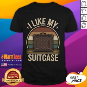 Funny Vintage I Like My Suitcase Trump Meme T-Shirt
