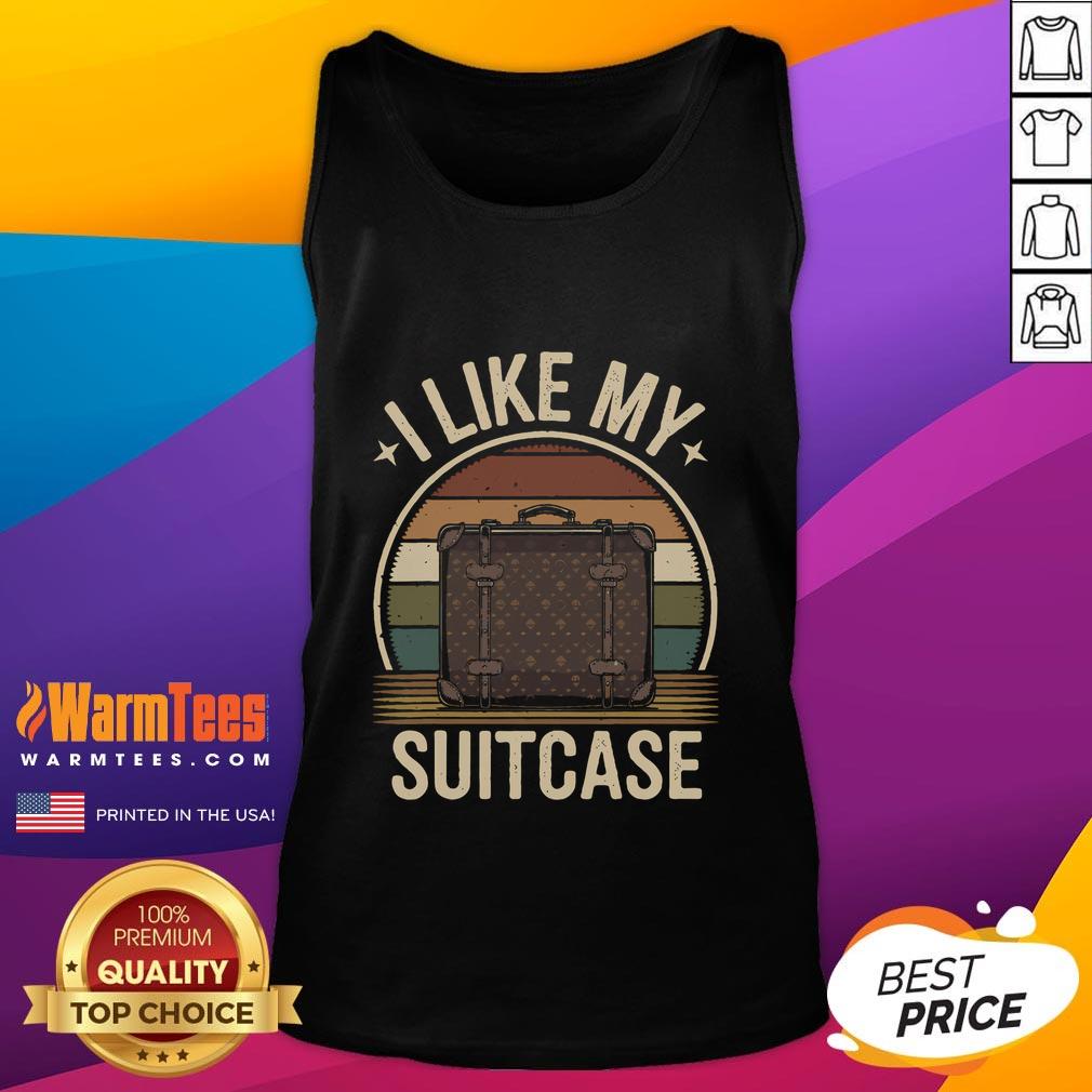 Funny Vintage I Like My Suitcase Trump Meme T-Shirt - Image 4