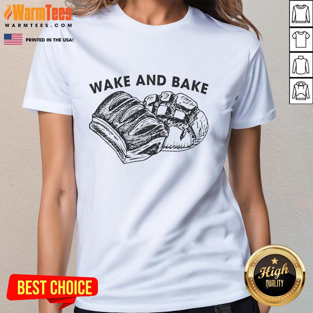 Funny Wake And Bake Sourdough T-Shirt - Image 3