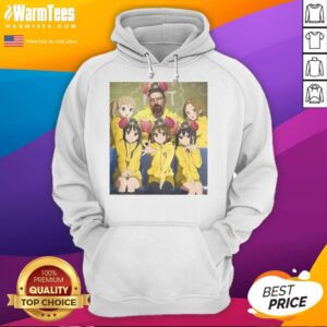 Alternative view of Funny Walter White Breaking Bad And K-On Girls Anime T-Shirt