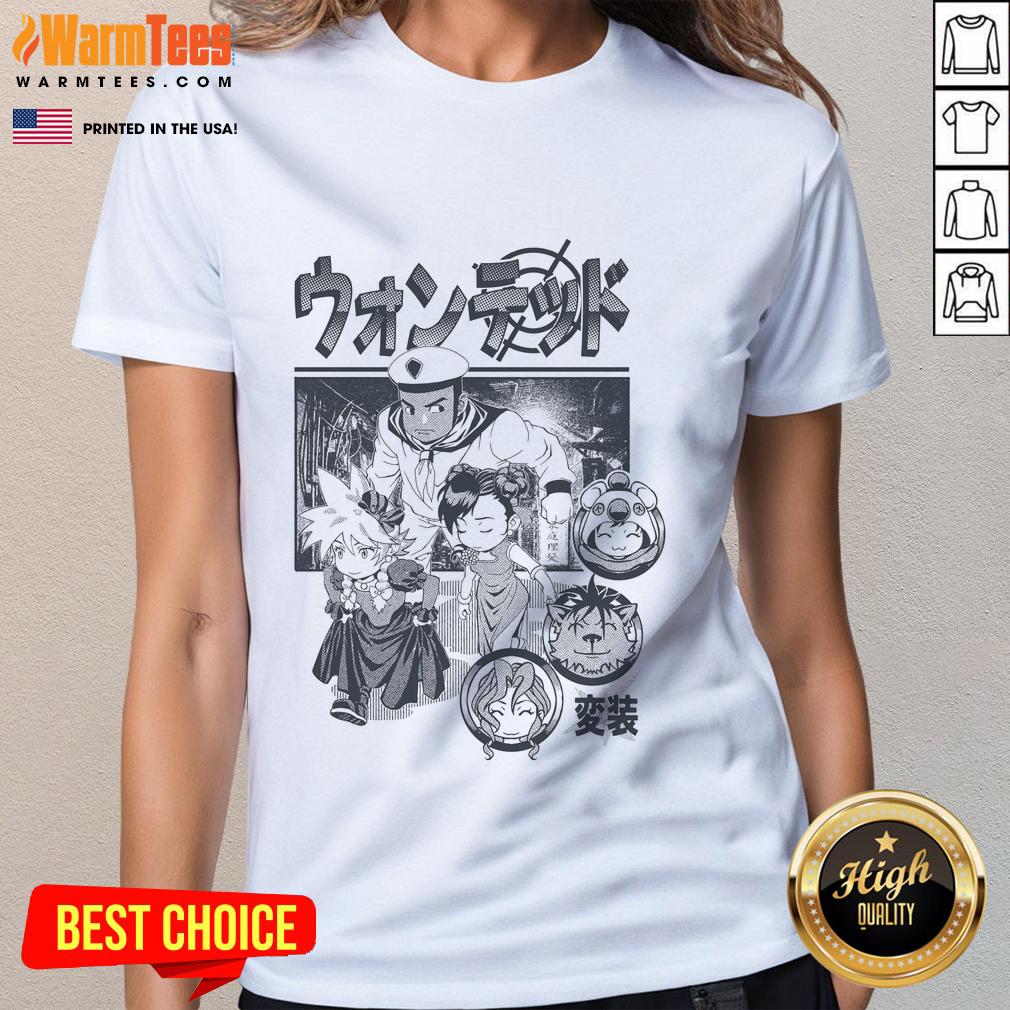 Funny Wanted Fashion Criminals Final Fantasy T-Shirt - Image 3