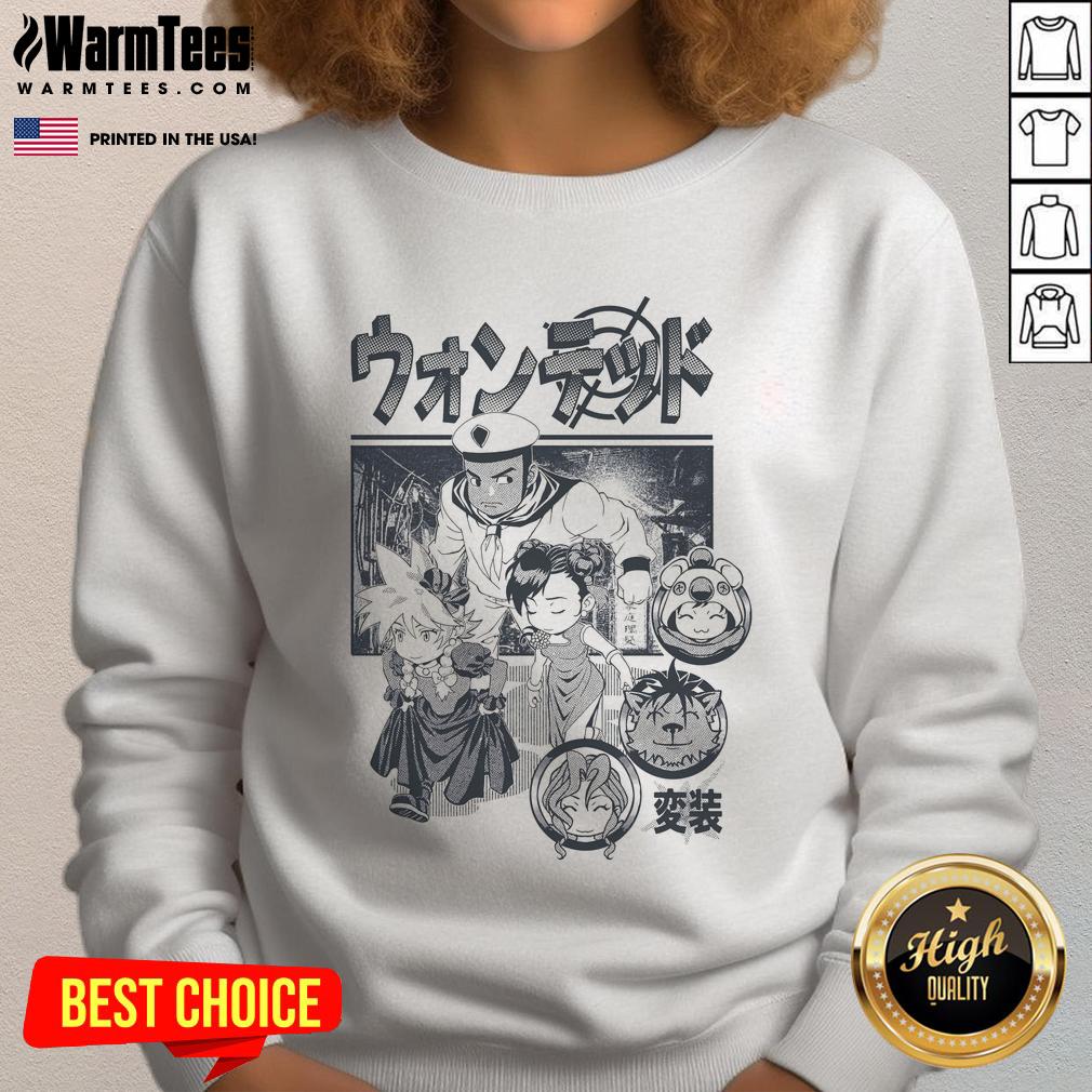 Funny Wanted Fashion Criminals Final Fantasy T-Shirt - Image 5
