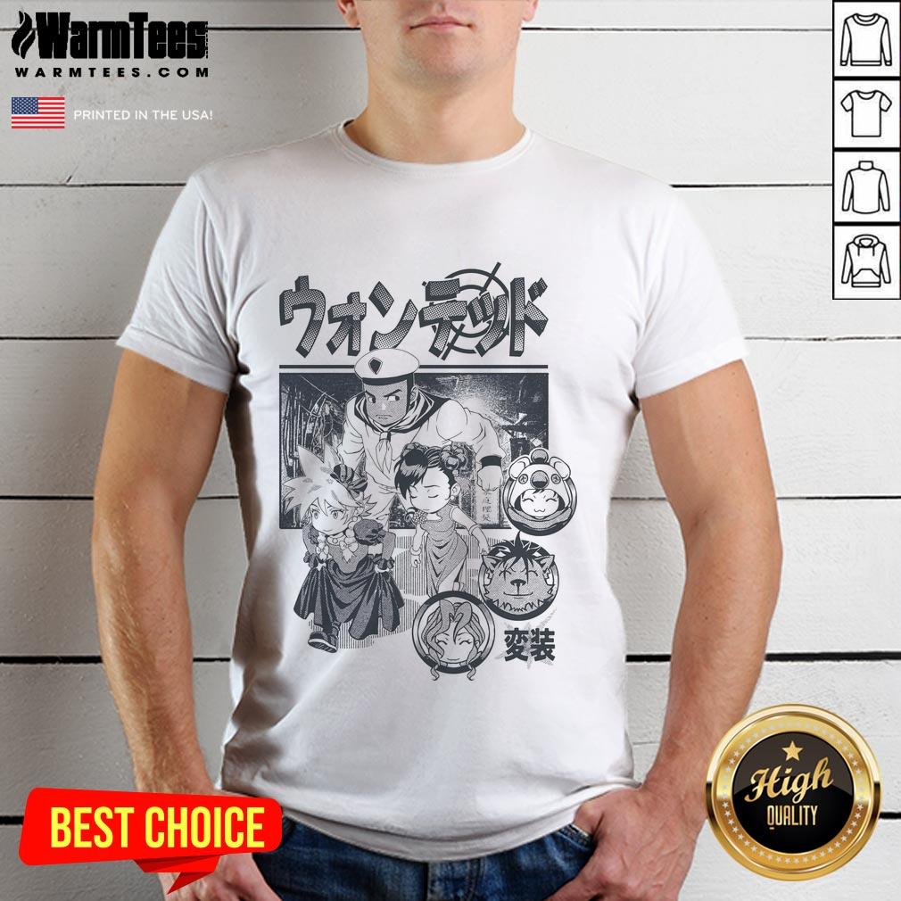 Funny Wanted Fashion Criminals Final Fantasy T-Shirt