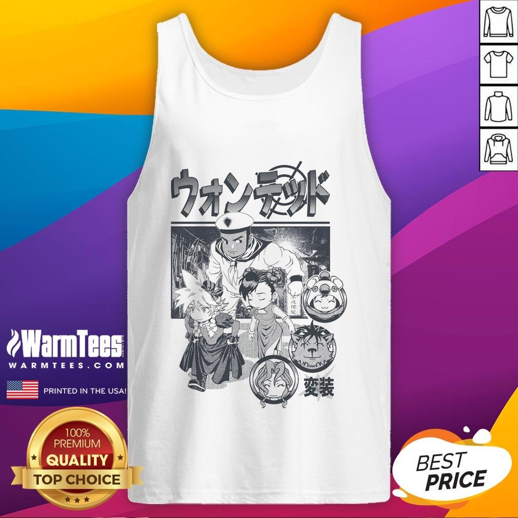 Funny Wanted Fashion Criminals Final Fantasy T-Shirt - Image 4