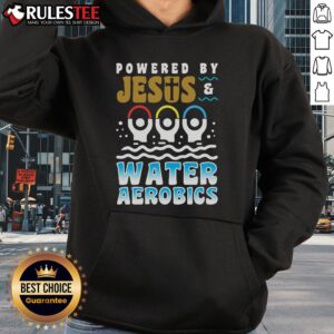 Alternative view of Funny Water Aerobics Jesus Aquatic Fitness T-Shirt