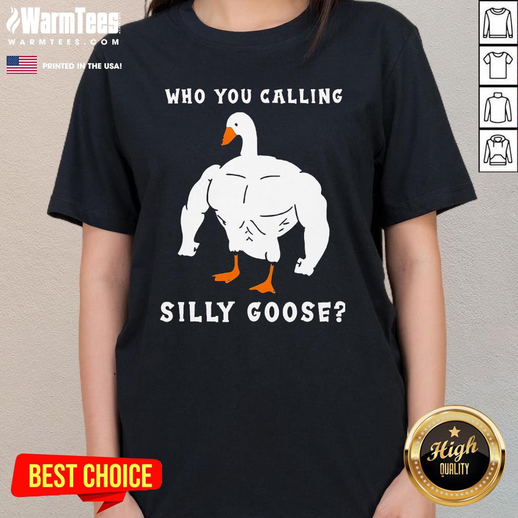 Funny Who You Calling Silly Goose T-Shirt - Image 2