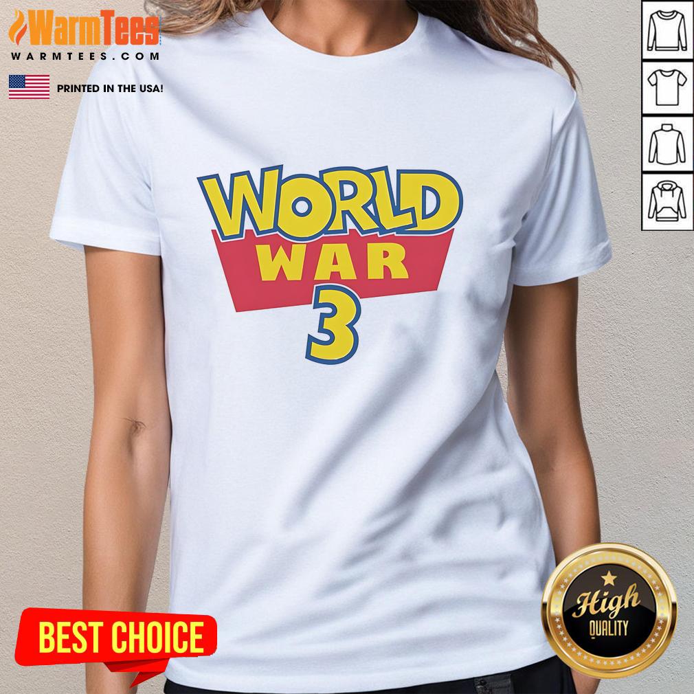 Funny World War 3 Pokémon Logo T-Shirt - Image 3