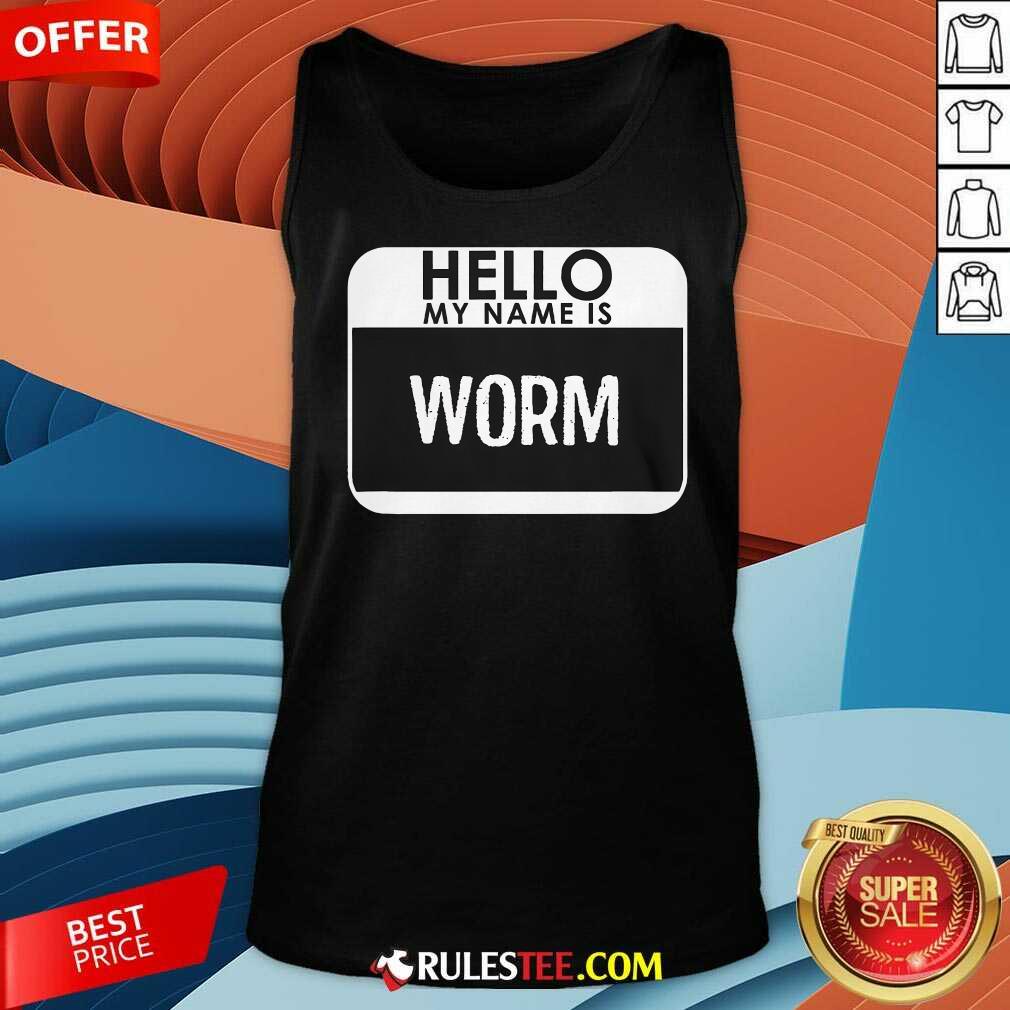 Funny Worm Costume Easy Last Minute Halloween T-Shirt - Image 5