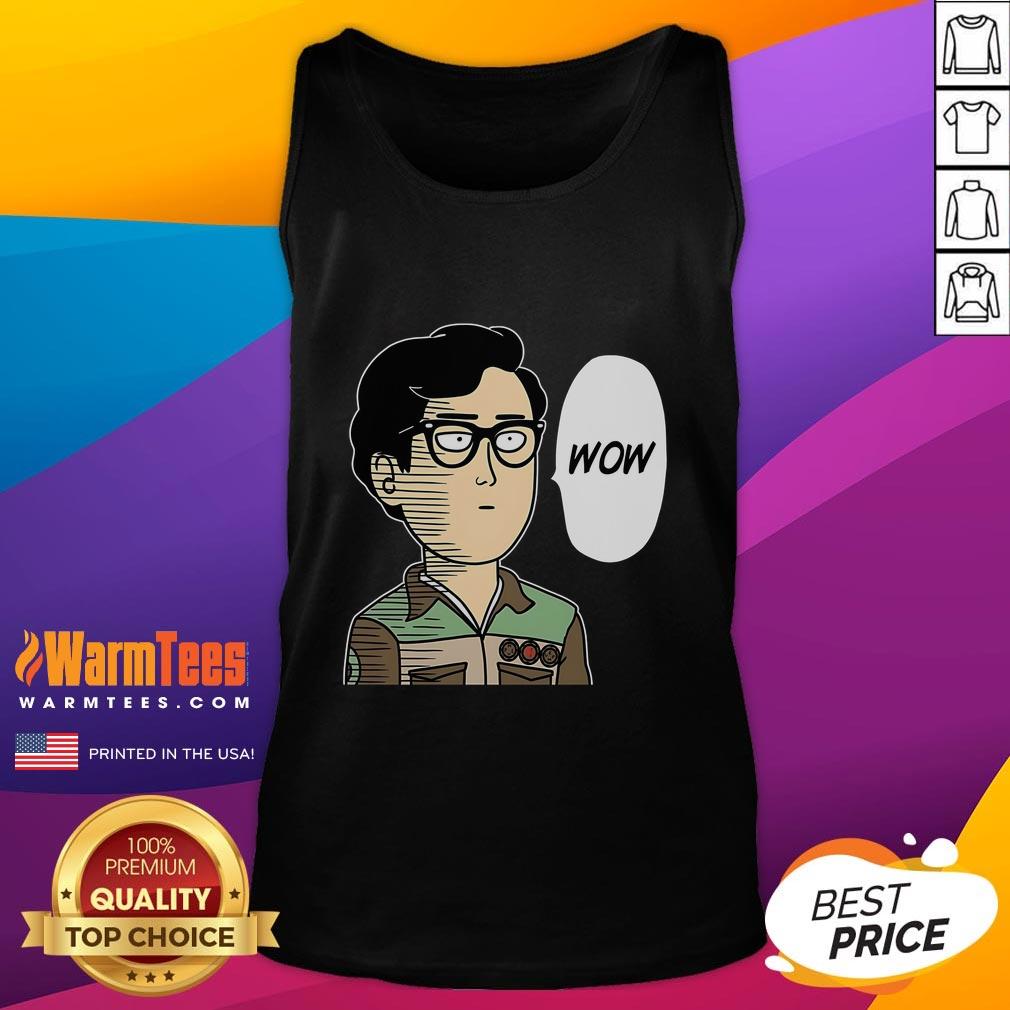 Funny Wow Saitama Ok Meme T-Shirt - Image 4