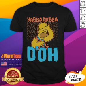 Funny Yabba Dabba D'oh Homer Stone Age T-Shirt