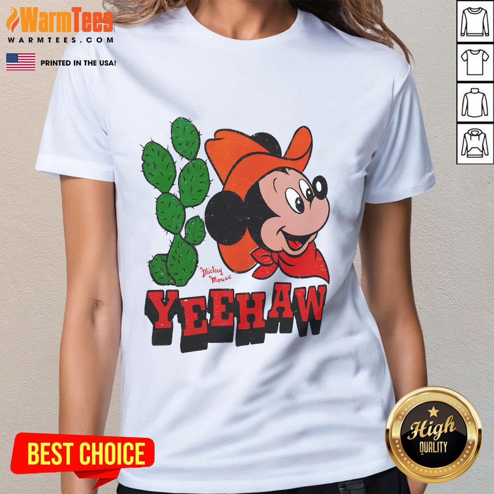Funny Yeehaw Mickey Mouse T-Shirt - Image 3