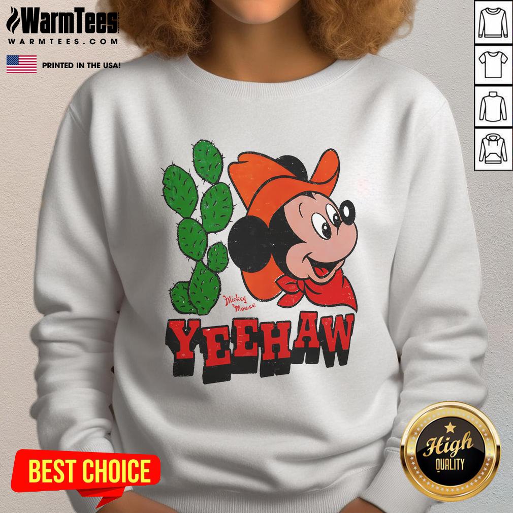 Funny Yeehaw Mickey Mouse T-Shirt - Image 5