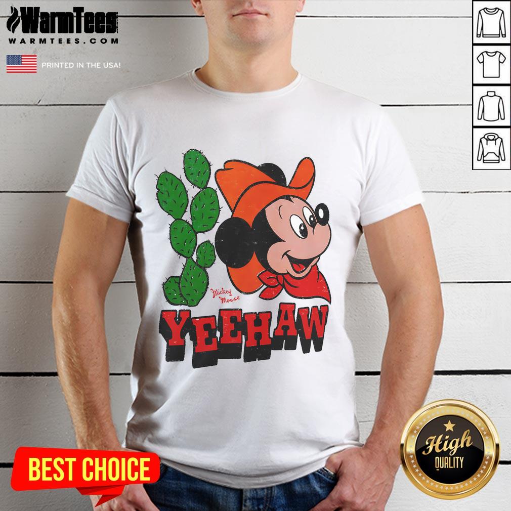 Funny Yeehaw Mickey Mouse T-Shirt