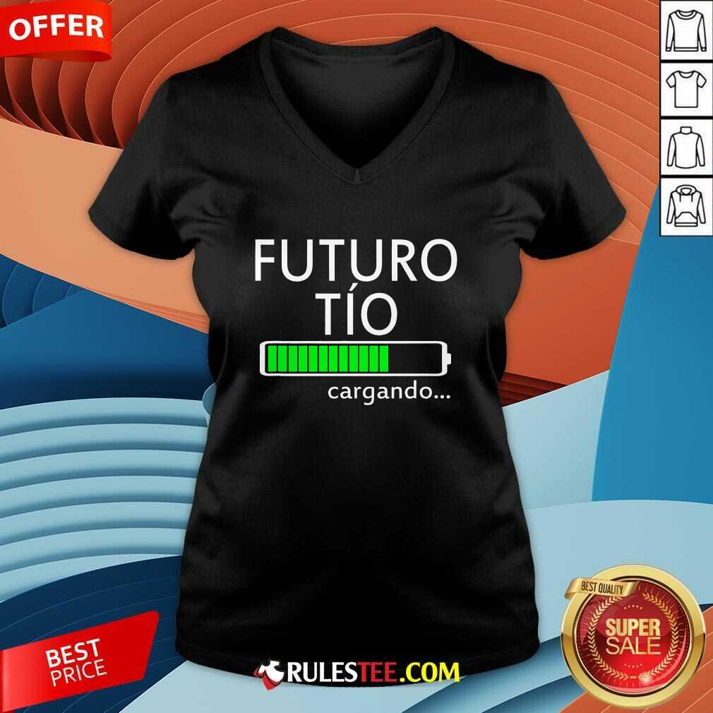 Futuro Tio Cargando Spanish Uncle Pregnancy Announcement T-Shirt - Image 4