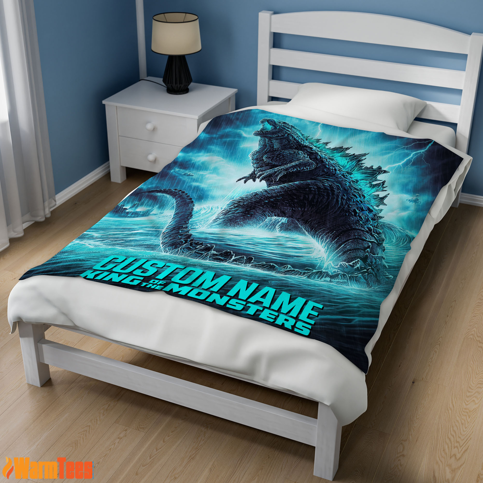 Godzilla King Of The Monsters Blanket Fleece Customized Blanket - Image 2