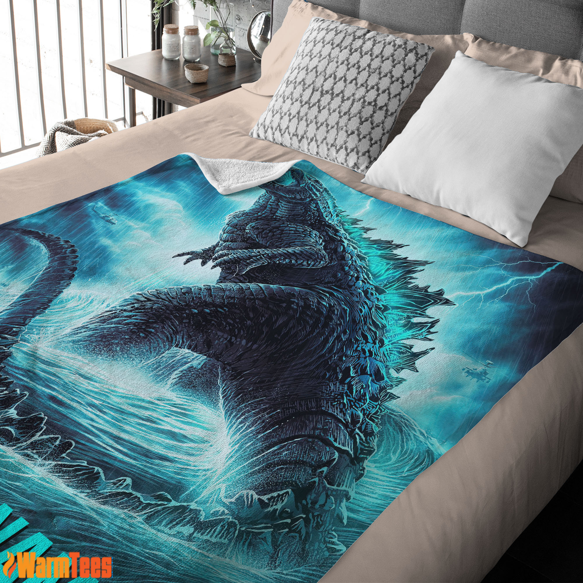 Godzilla King Of The Monsters Blanket Fleece Customized Blanket - Image 3