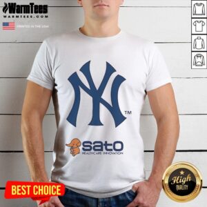 Good 2025 Yankees Day Sato Healthcare Innovation T-Shirt