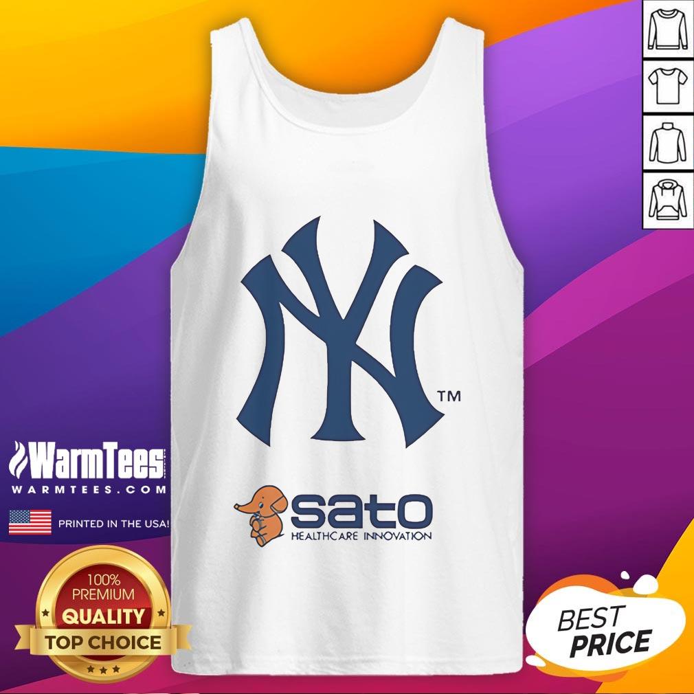 Good 2025 Yankees Day Sato Healthcare Innovation T-Shirt - Image 4
