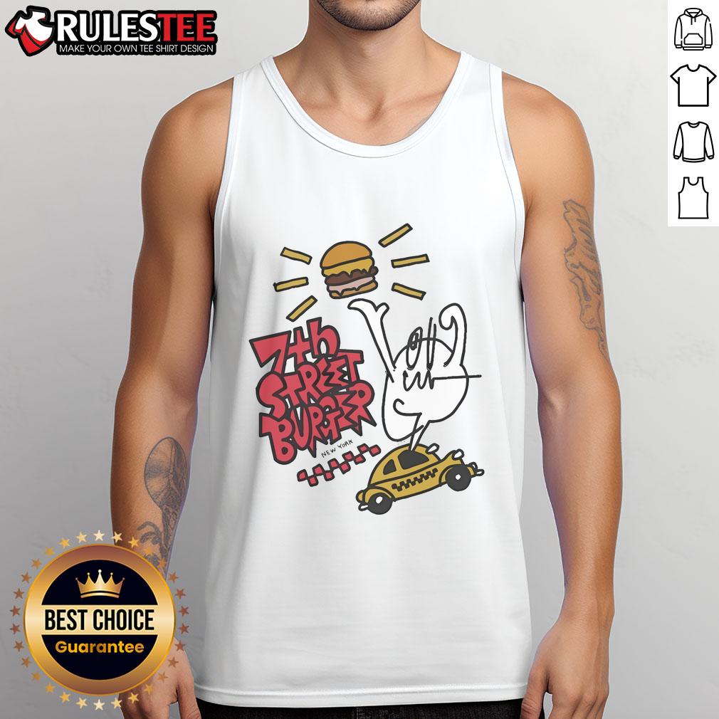 Good 7th Street Burger Masaya Collab New York T-Shirt - Image 4