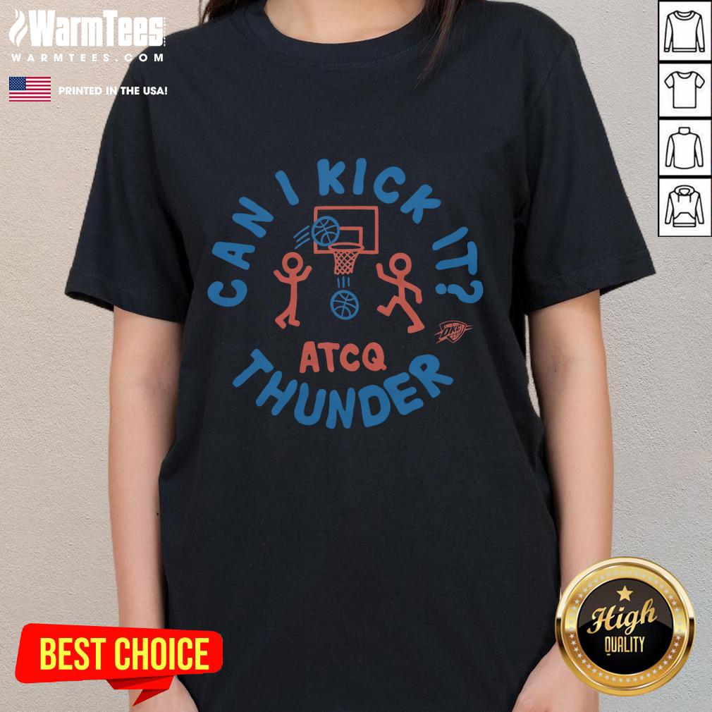 Good A Tribe Called Quest X Oklahoma City Thunder Can I Kick It T-Shirt - Image 3