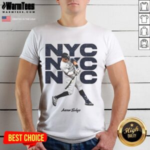Good Aaron Judge The Bronx Bomber New York Yankees NYC 2025 T-Shirt