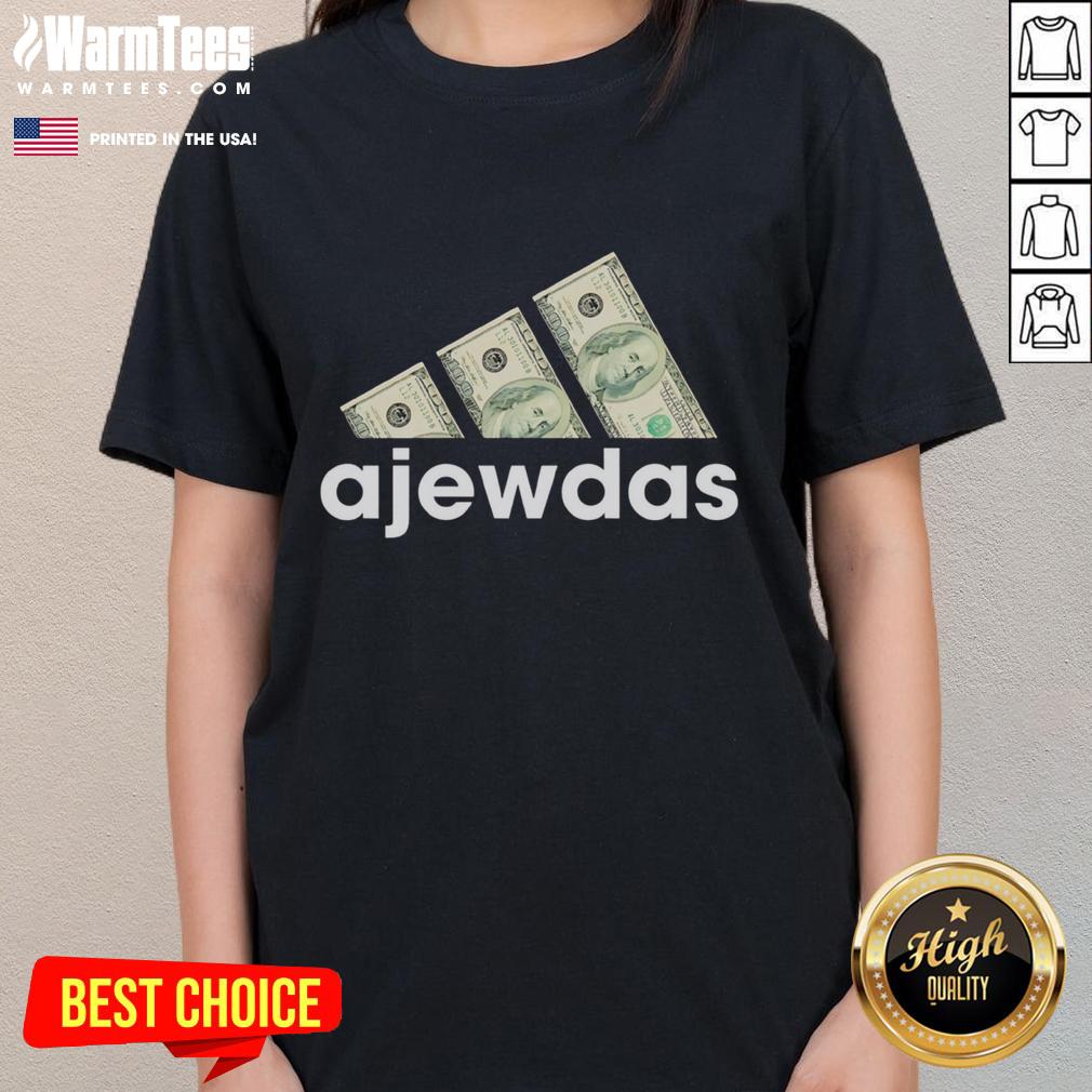 Good Ajewdas Money Dollars Logo T-Shirt - Image 3