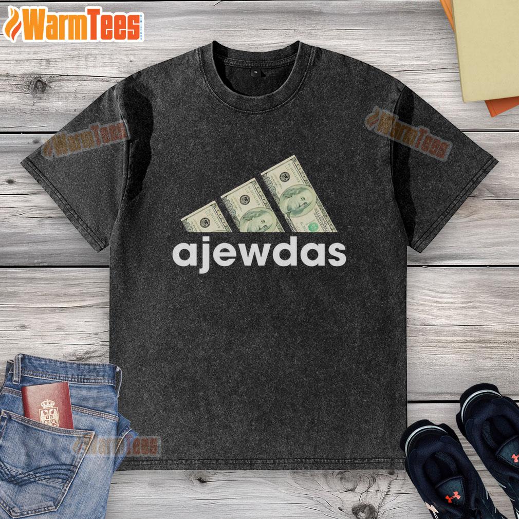 Good Ajewdas Money Dollars Logo T-Shirt - Image 6