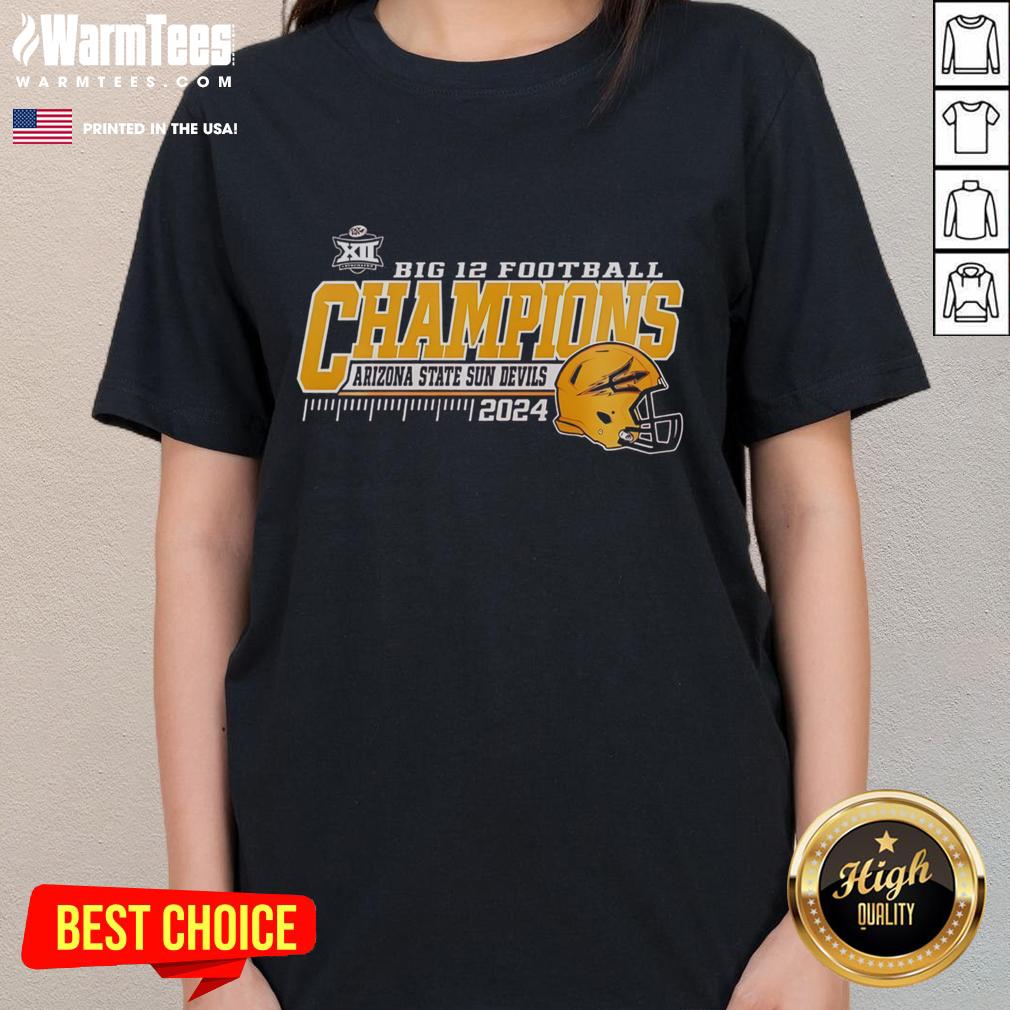 Good Arizona State Sun Devils 2025 Big 12 Champions T-Shirt - Image 3