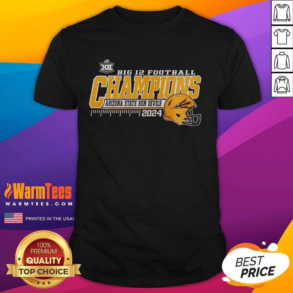 Good Arizona State Sun Devils 2025 Big 12 Champions T-Shirt