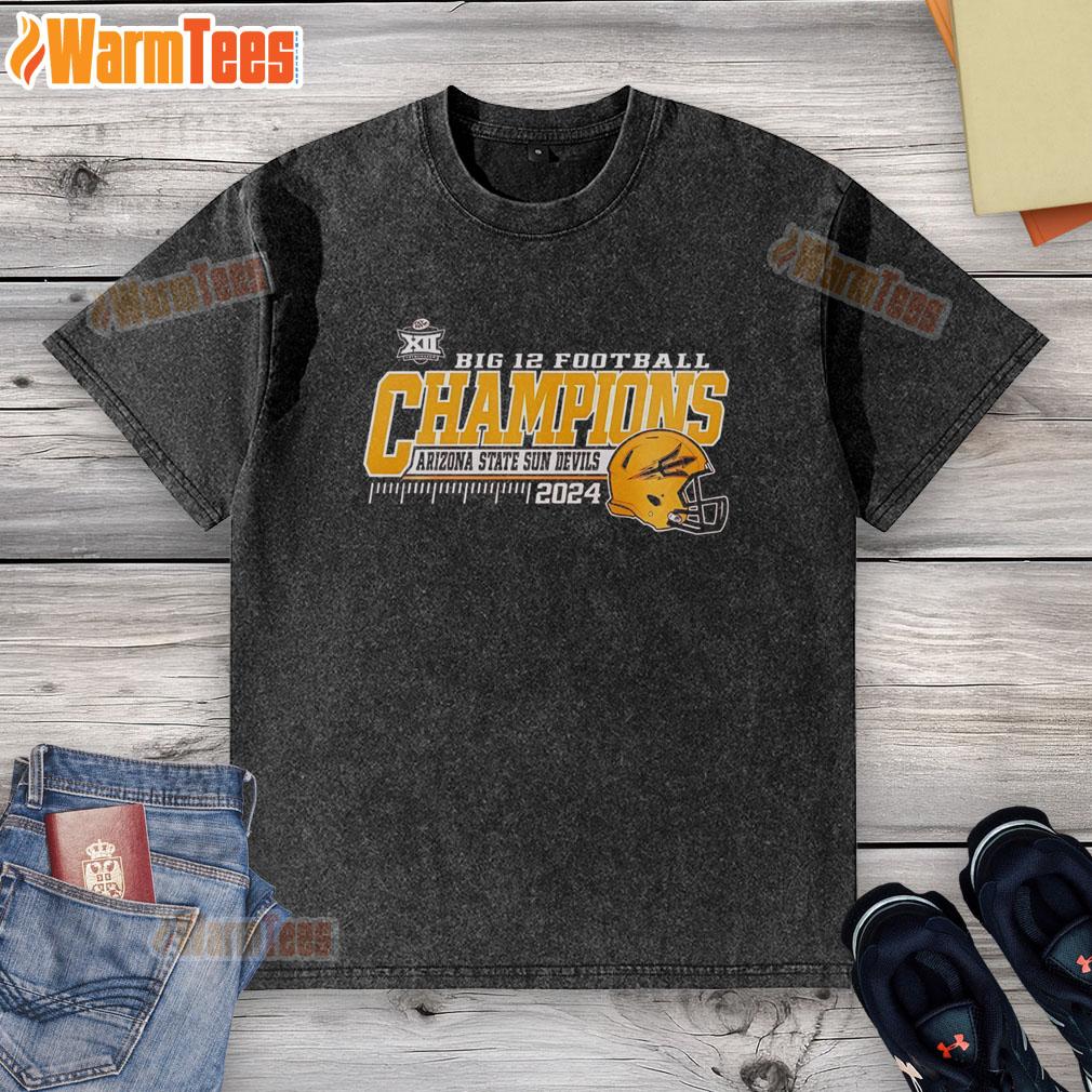 Good Arizona State Sun Devils 2025 Big 12 Champions T-Shirt - Image 6