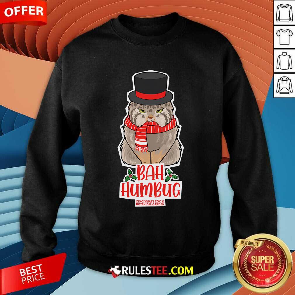 Good Bah Humbug Cincinnati Zoo And Botanical Garden Christmas T-Shirt - Image 3