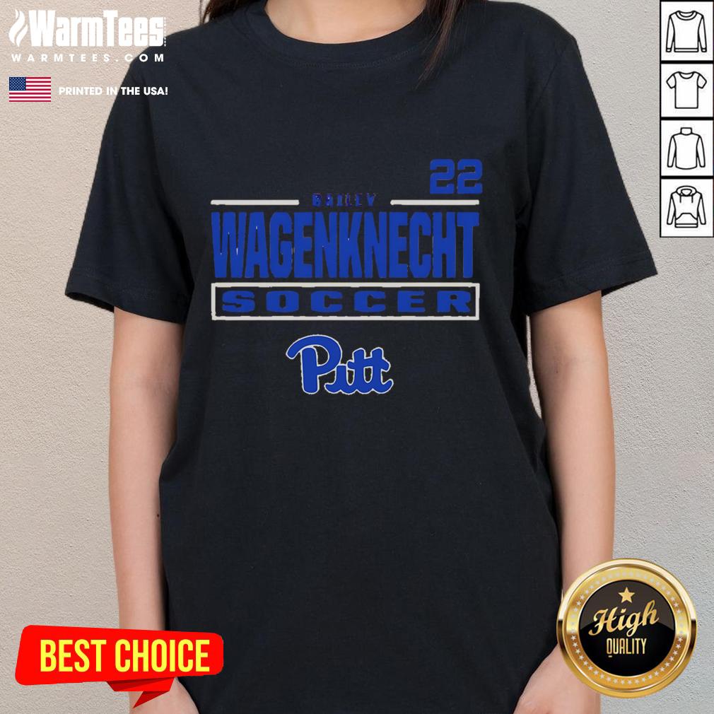 Good Bailey Wagenknecht Pitt Panthers 22 T-Shirt - Image 3