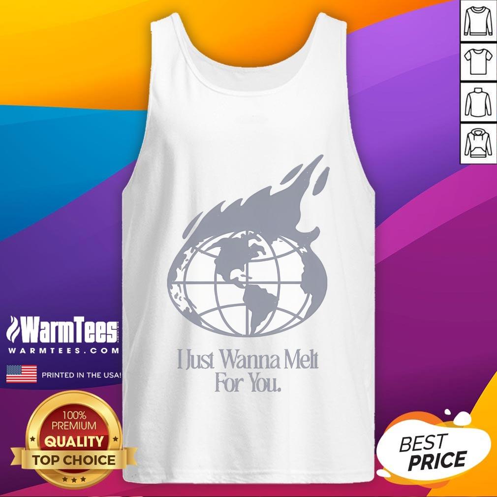 Good Beach Weather I Just Wanna Melt For You Globe T-Shirt - Image 4