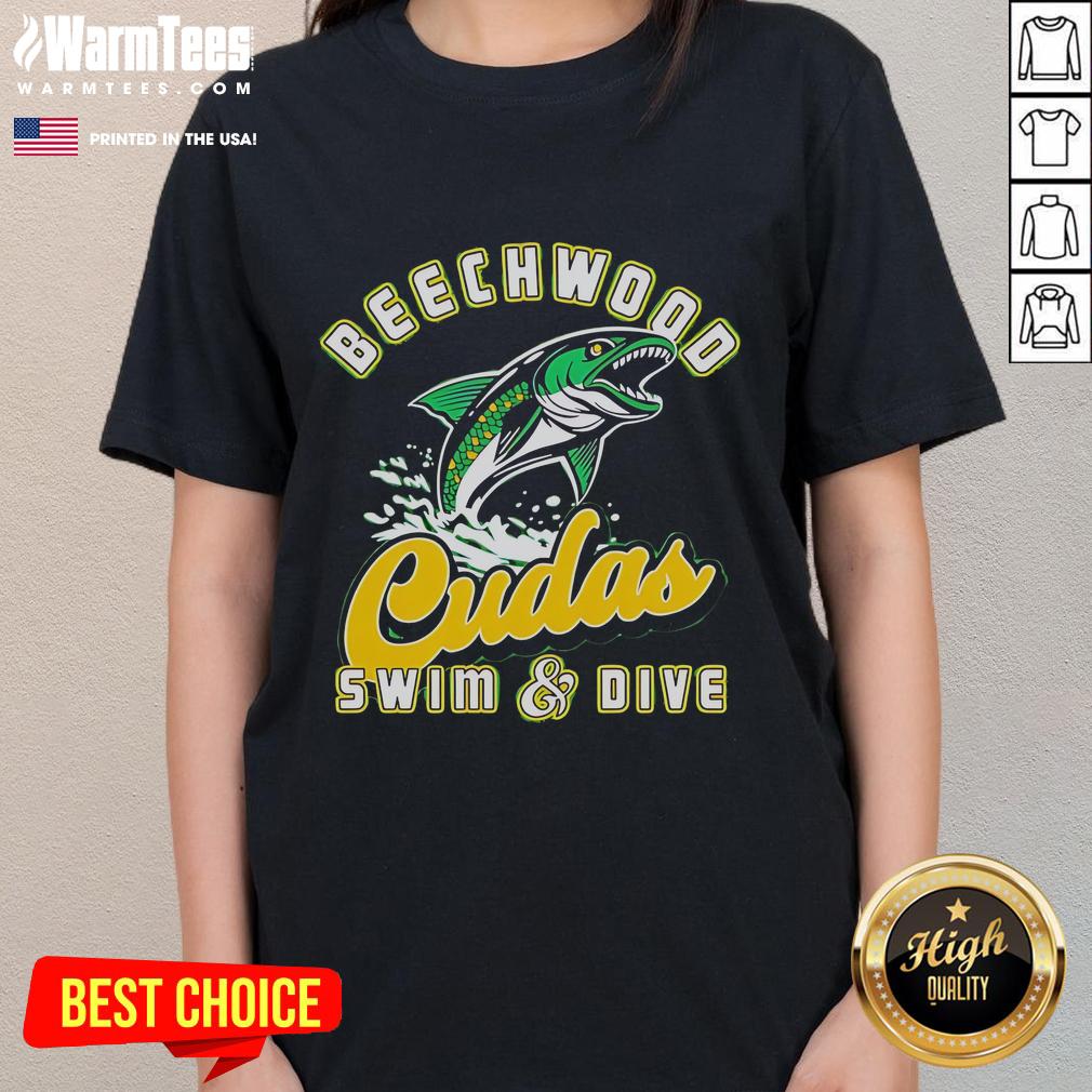Good Beechwood Cudas Swim And Dive T-Shirt - Image 3