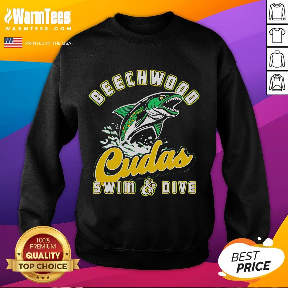 Good Beechwood Cudas Swim And Dive T-Shirt - Image 5
