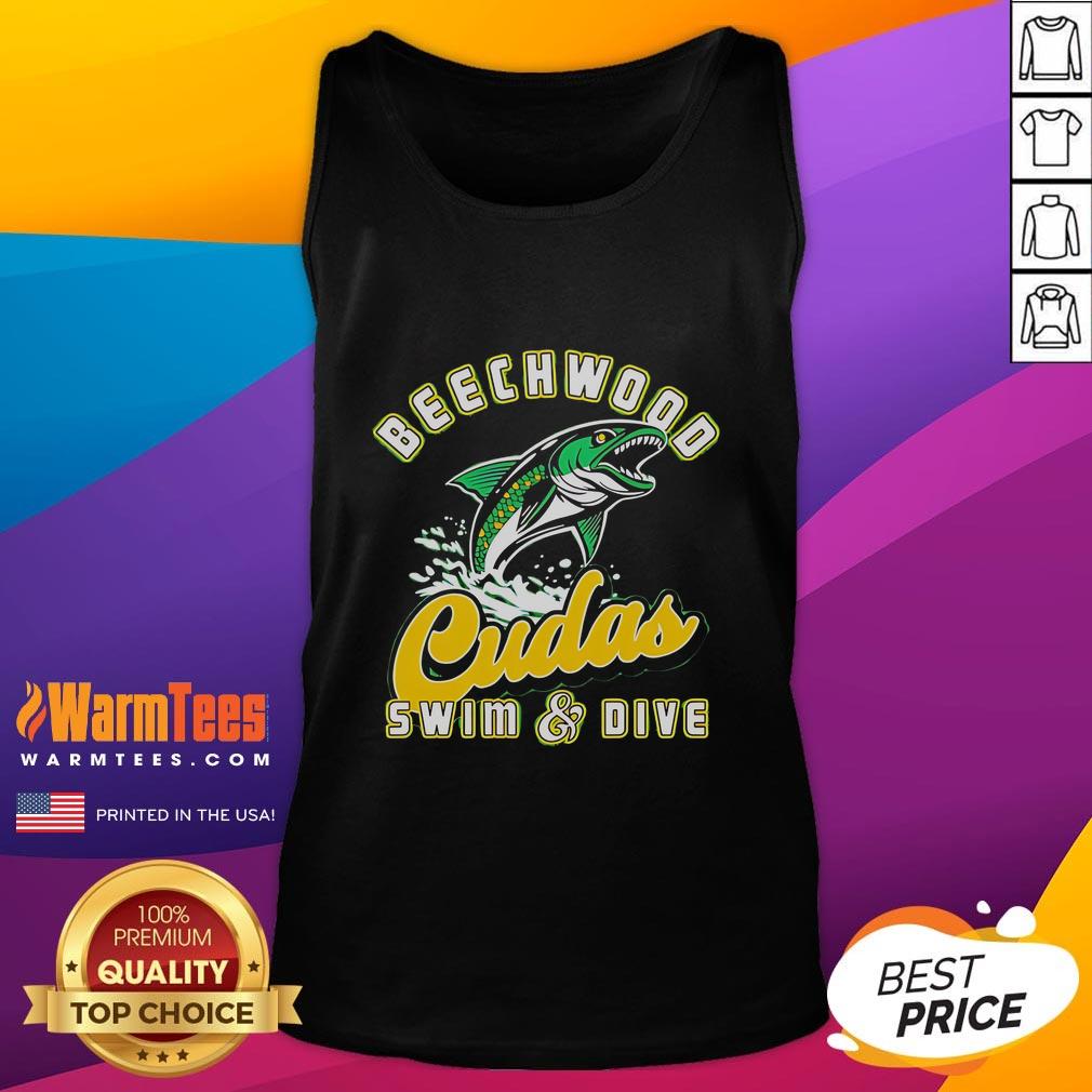 Good Beechwood Cudas Swim And Dive T-Shirt - Image 4