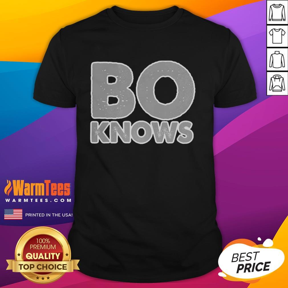 Good Bo Jackson BO Knows Retro T-Shirt