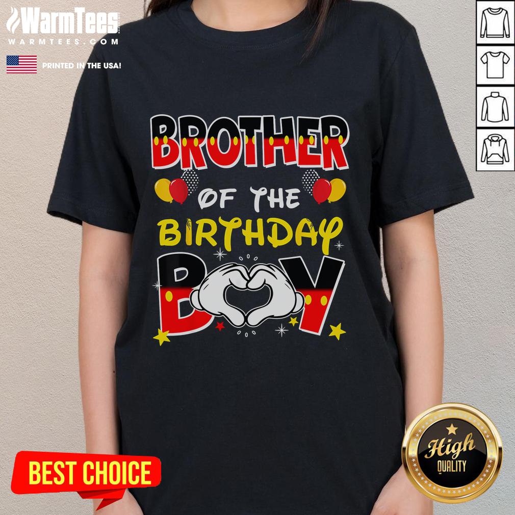 Good Brother Of The Birthday Boy Family T-Shirt - Image 3