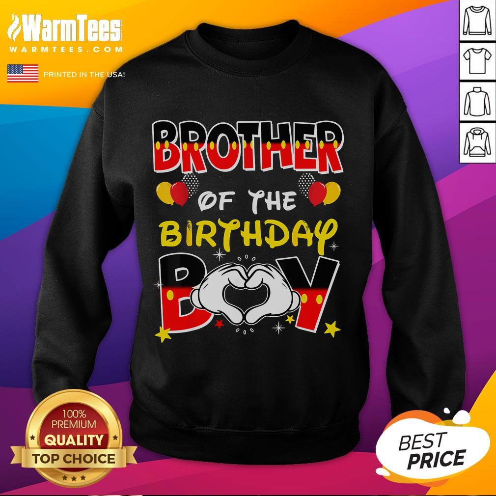 Good Brother Of The Birthday Boy Family T-Shirt - Image 5
