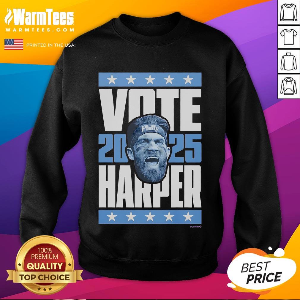 Good Bryce Harper 2025 Vote T-Shirt - Image 5