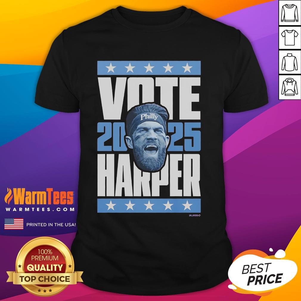 Good Bryce Harper 2025 Vote T-Shirt