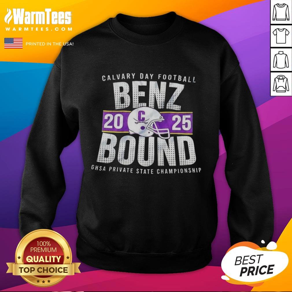 Good Calvary Football Is Benz Bound 2025 T-Shirt - Image 5