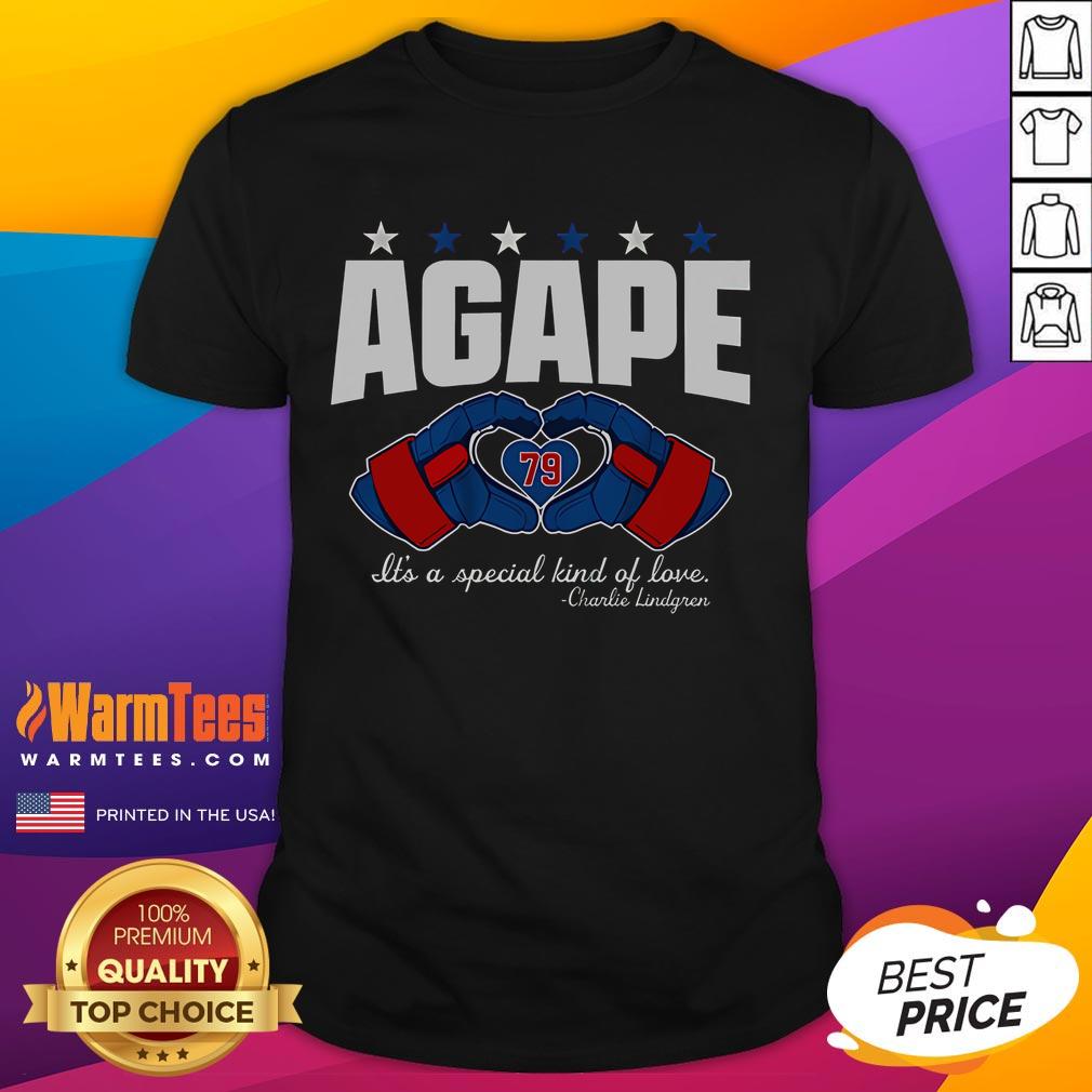 Good Charlie Lindgren Agape Love T-Shirt