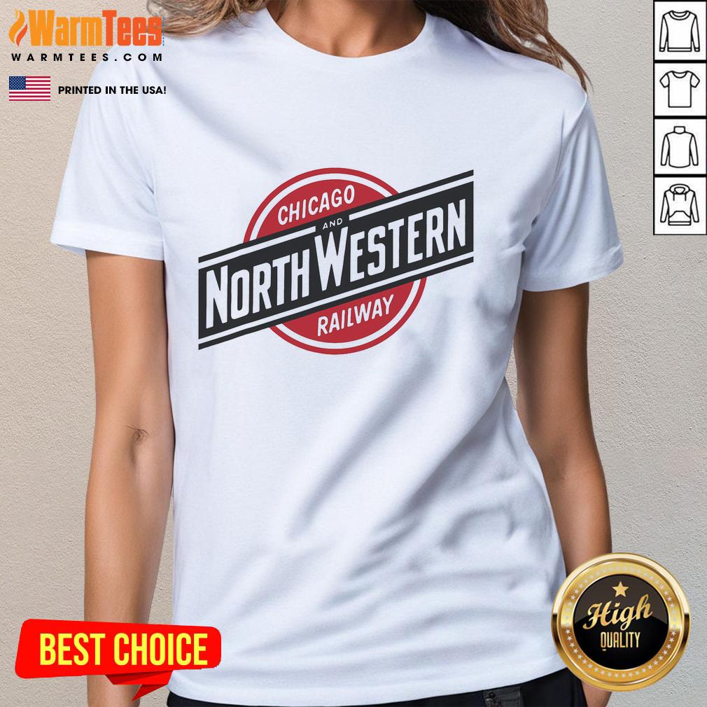 Good Chicago And North Western Railway T-Shirt - Image 3